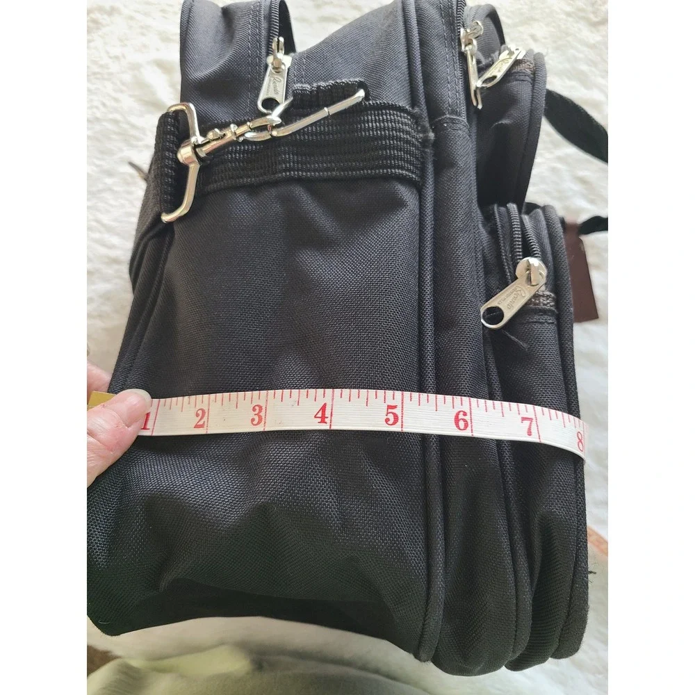 Ricardo Beverly Hills Renegades II Black Shoulder Bag Travel Carry On 4100